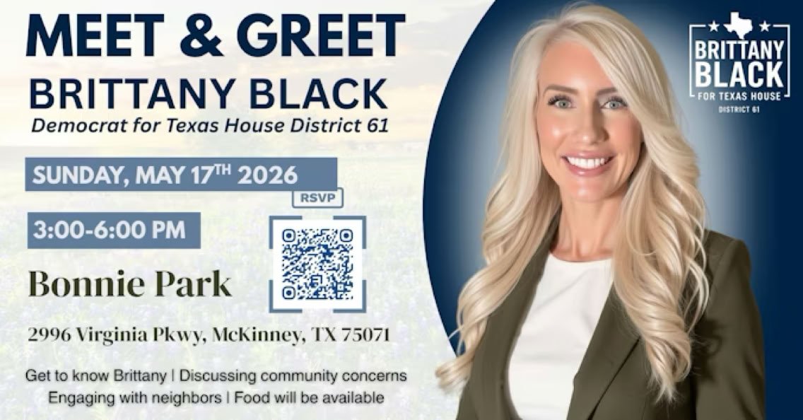 Brittany Black TX HD 61 Meet & Greet @ Bonnie Wenk Park - McKinney