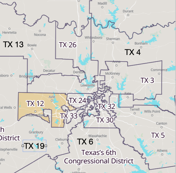 North Texas Congressional Districts